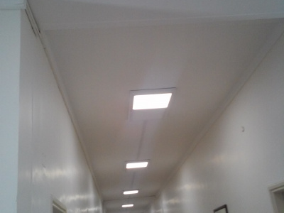 تجهیز ساختمان سازمان مرکزی به روشنایی LED